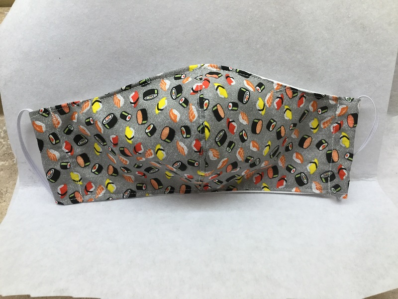 Sushi Novelty Face Mask Sushi Novelty Face Mask